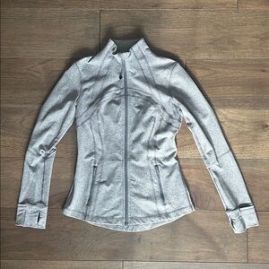 Lululemon Athletica Define Jacket, Heathered Light Gray